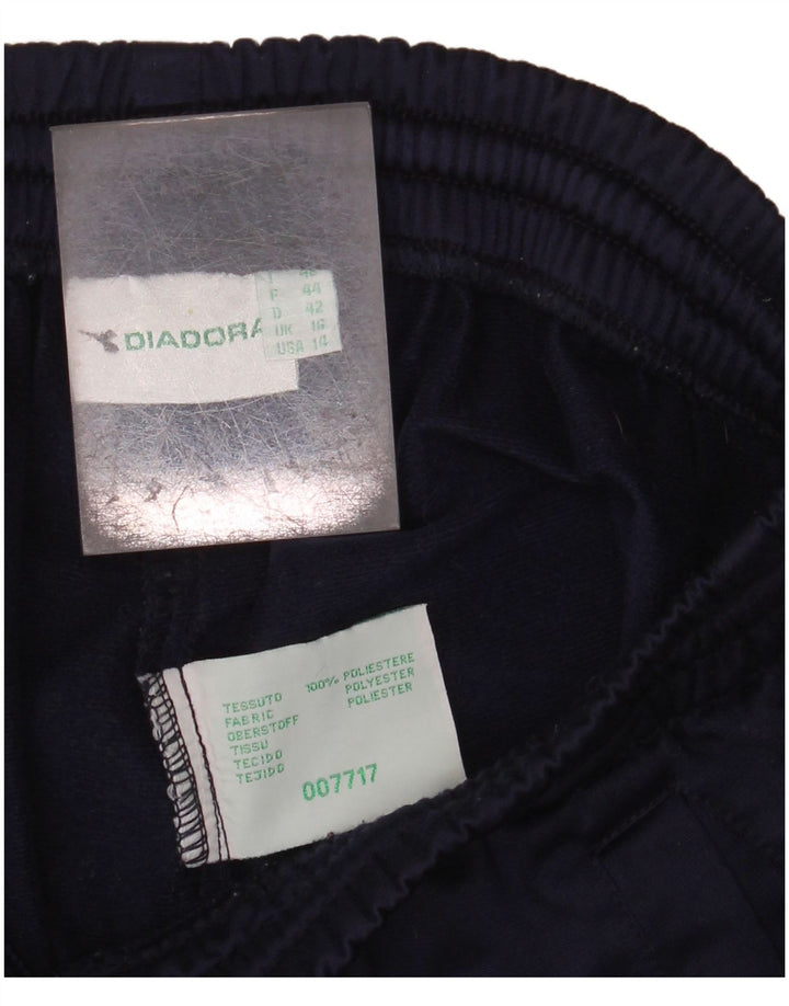 DIADORA Trainingshose für Damen, UK 44, Größe L, Marineblau, Polyester