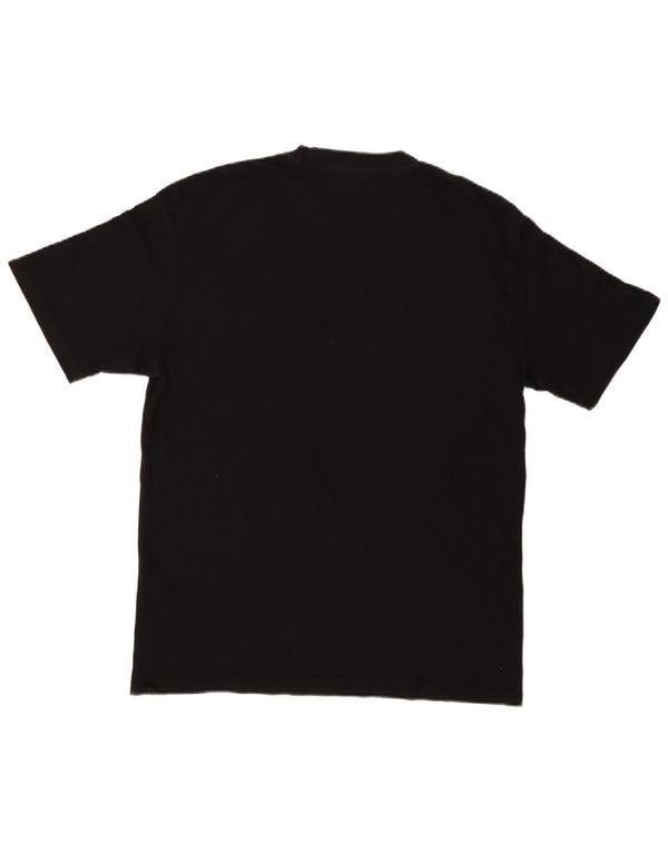 Jack & Jones Mens Originals T-Shirt Top Medium Black Cotton