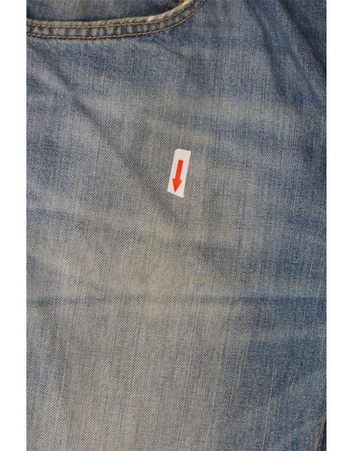Lee Herren Jeansshorts W31 mittelblaue Baumwolle