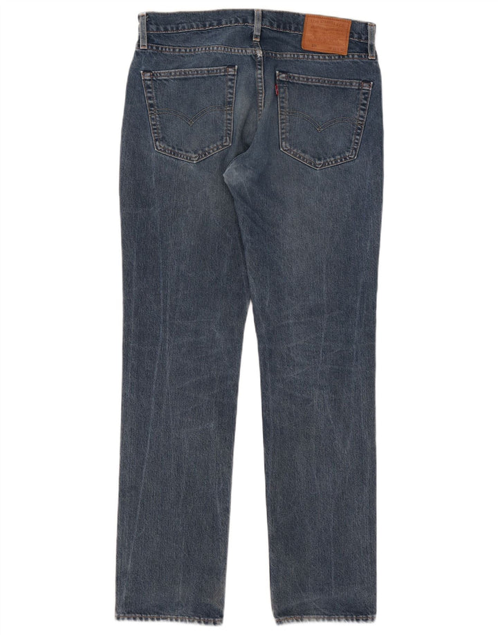 Levi's Herren 511 Slim Jeans W31 L32 Blaue Baumwolle