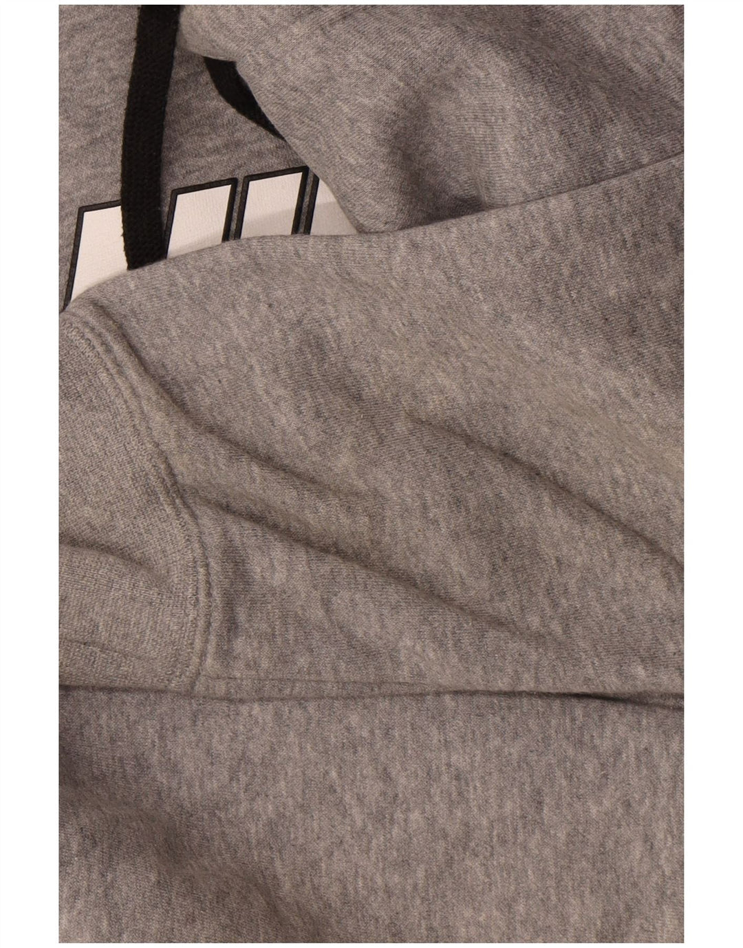 Nike Herren-Kapuzenpullover mit Grafik, Größe S, graue Baumwolle