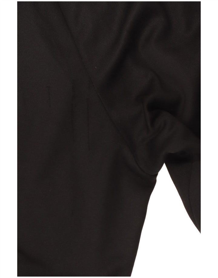 Adidas Damen Trainingshose Jogger UK 14 Medium Schwarz Polyester