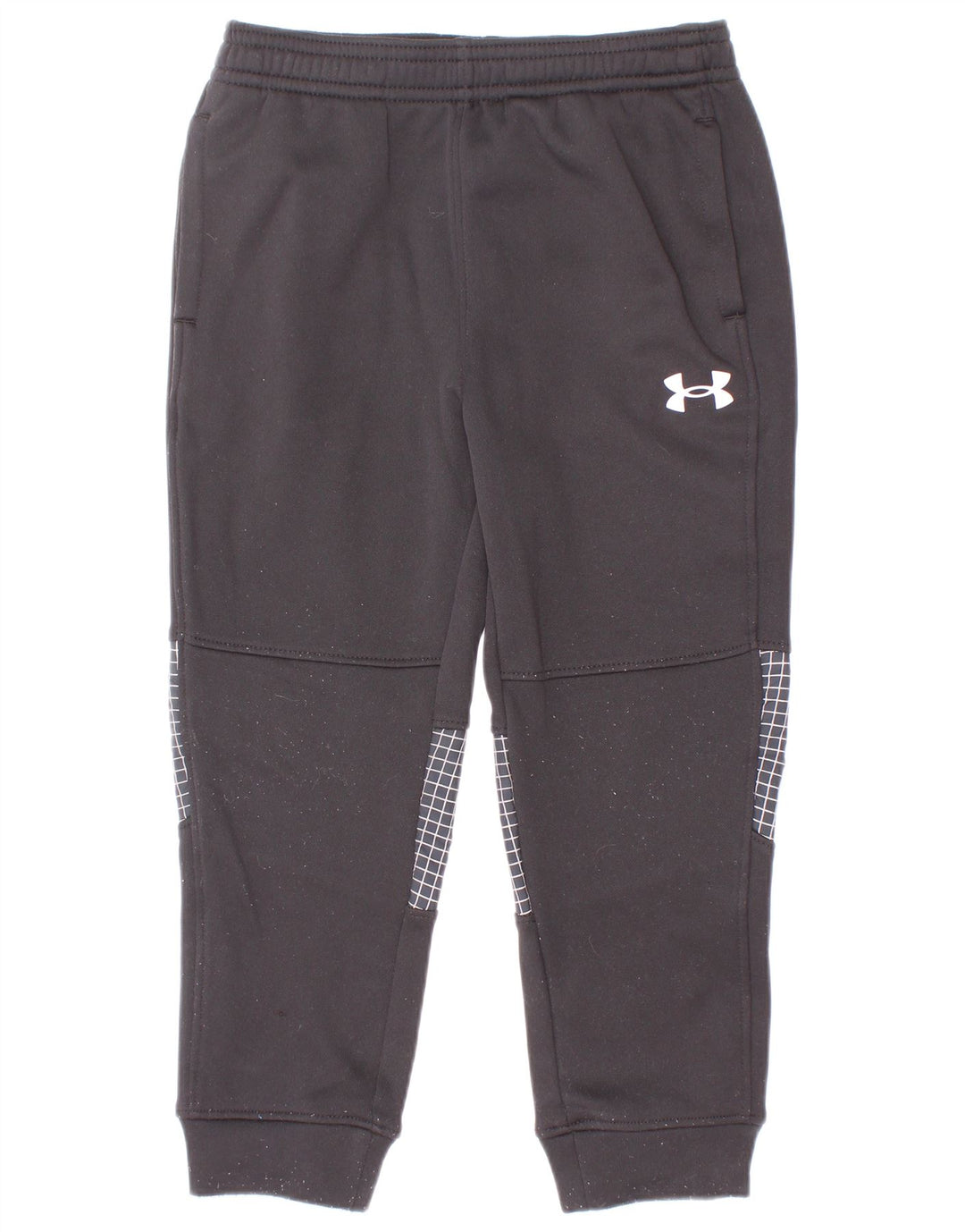 Under Armour Jungen-Trainingshose, Jogginghose, 2–3 Jahre, schwarz kariert