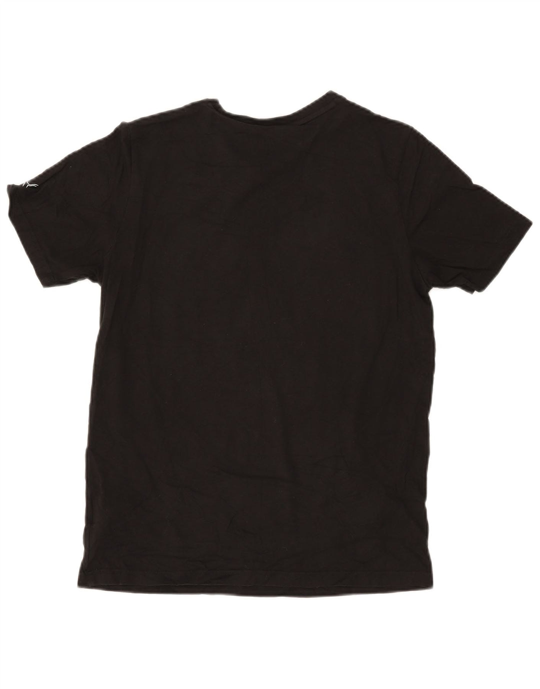 Puma Herren-T-Shirt mit Grafik, Größe S, Schwarz, Blumenmuster, Baumwolle, Natur