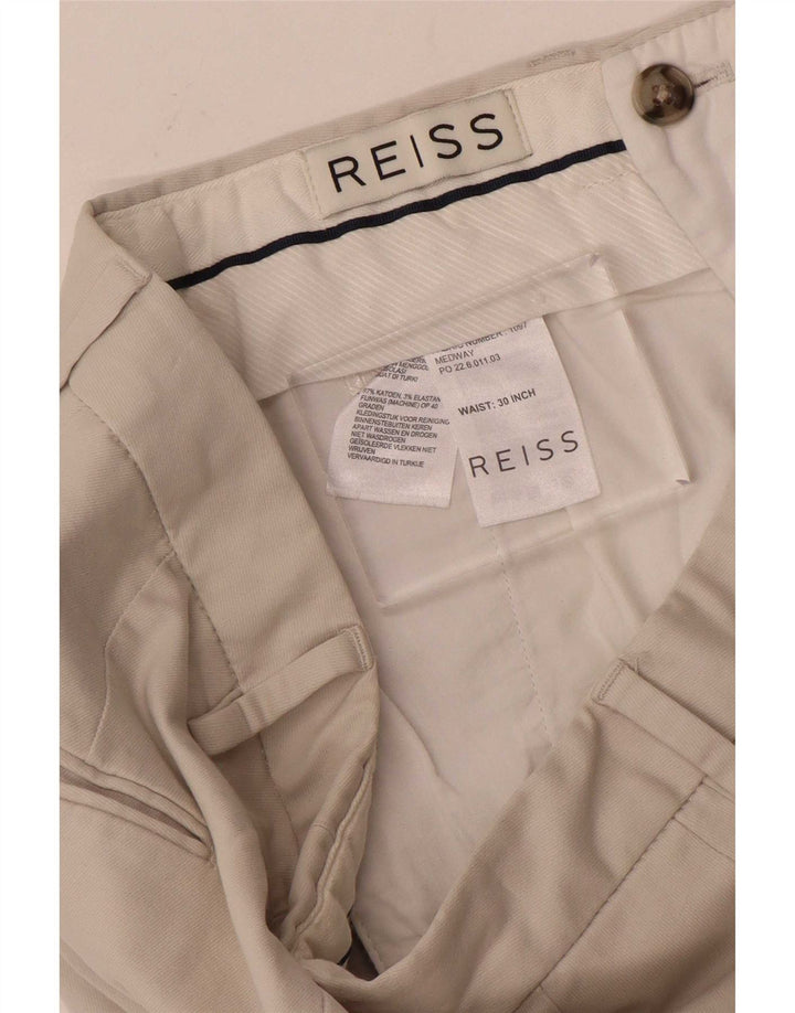 Reiss Slim-Anzughose für Herren, W30, L30, Beige
