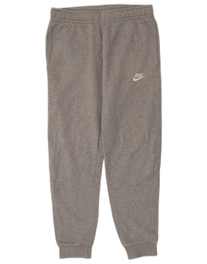 Nike Herren-Trainingshose, Jogginghose, Größe S, grau gefleckte Baumwolle