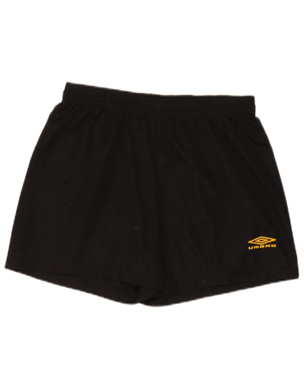 Umbro Herren Sportshorts Medium Schwarz Polyester