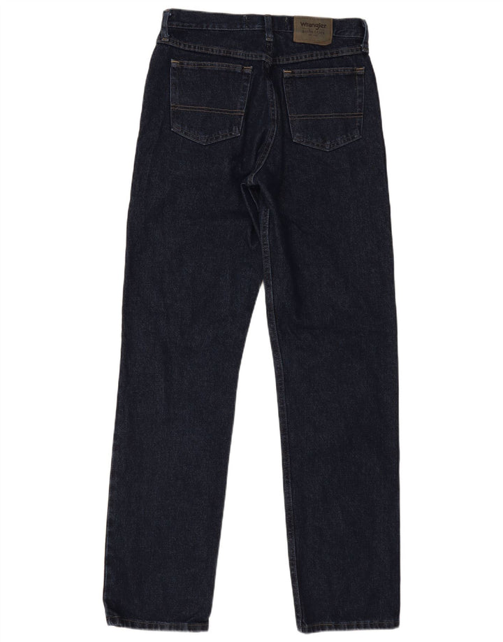 Wrangler Herren Authentic Straight Jeans W30 L34 Marineblaue Baumwolle