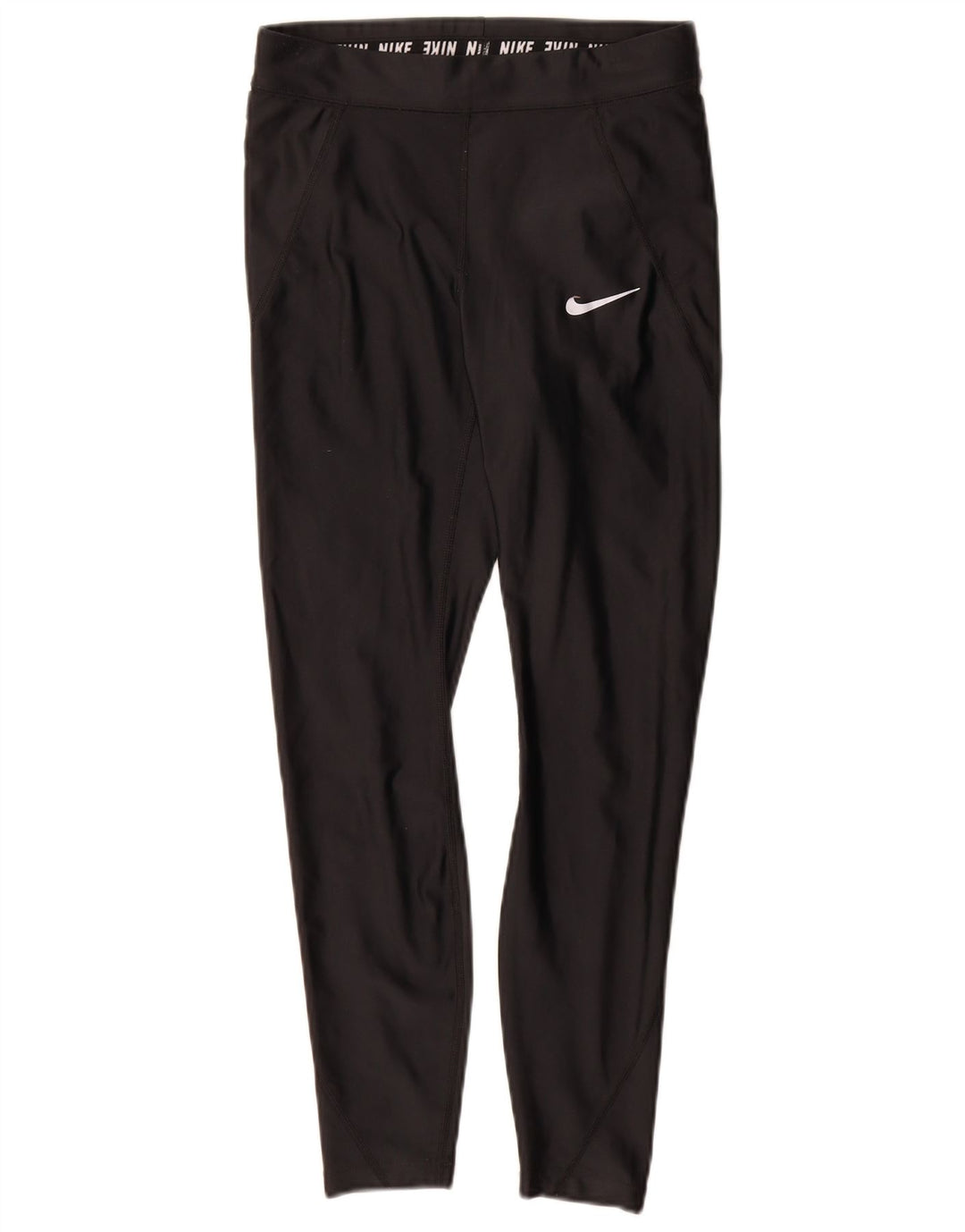 Nike Damen Dri Fit Leggings UK 8 Small Schwarz Polyester