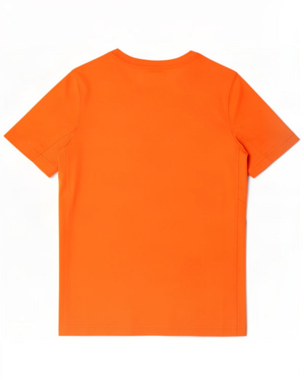 Nike Dri Fit Grafik-T-Shirt für Jungen, 10–11 Jahre, mittelorangefarbenes Polyester