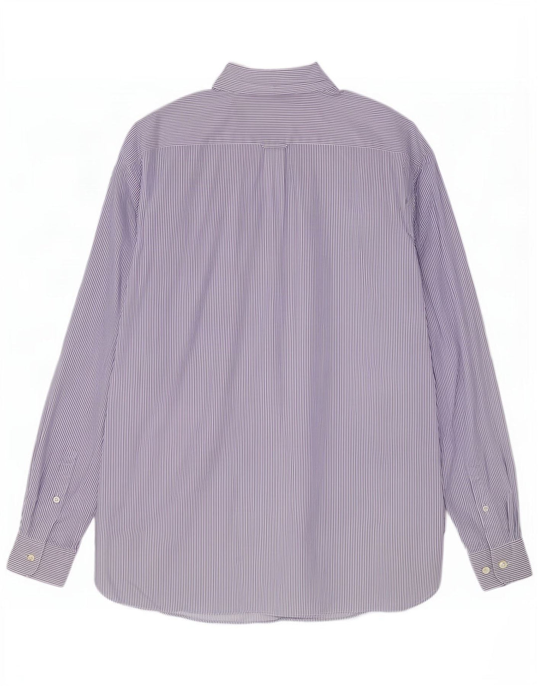 Gant Herrenhemd XL, blaue Nadelstreifen-Baumwolle