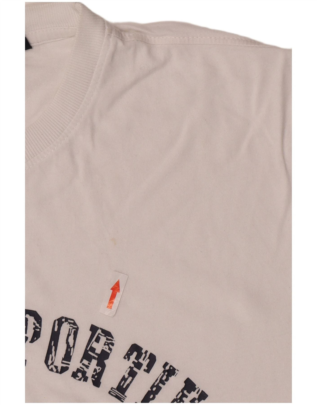 Fila Herren Grafik T-Shirt Top XL Weiße Baumwolle