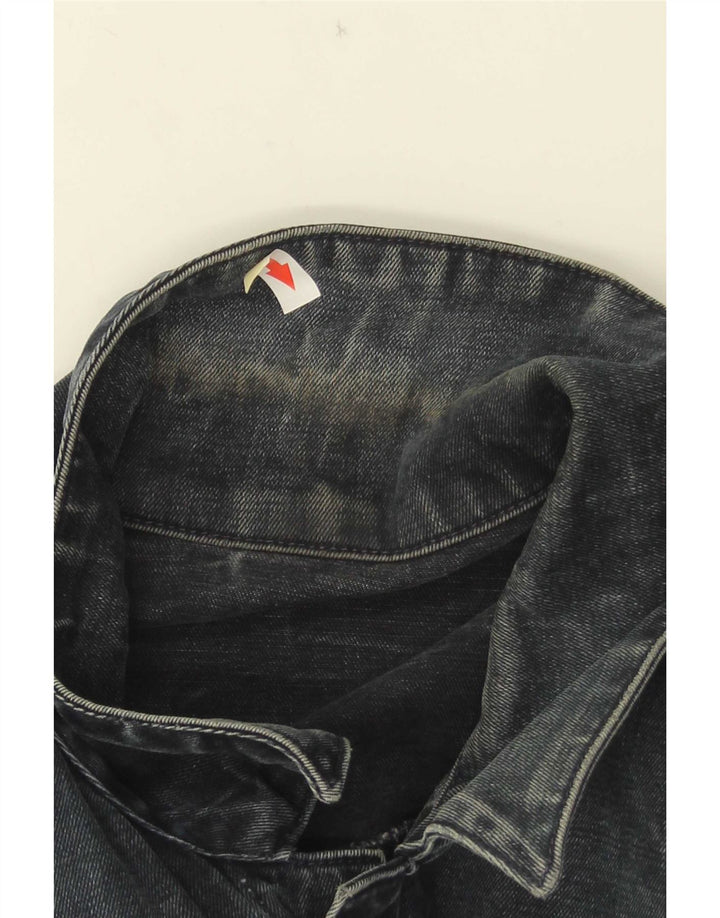 Calvin Klein Jeans Herren-Jeansjacke, UK 38, mittleres Marineblau, Farbblock