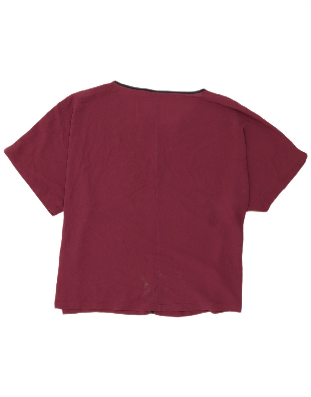 Marks & Spencer Damen-Blusenoberteil, normal, UK 20 2XL, Burgunderrot, Polyester