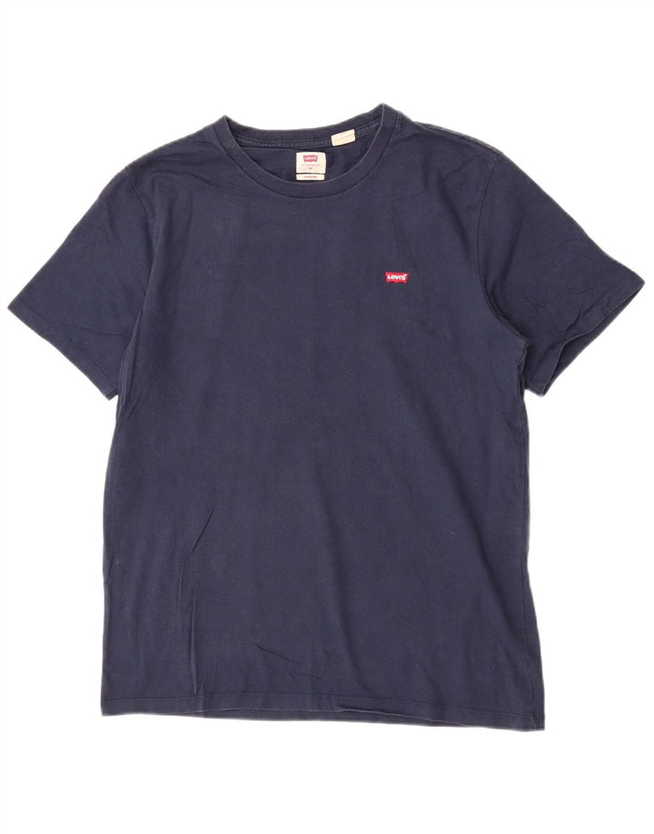 Levi's Herren Standard T-Shirt Top Medium Marineblau