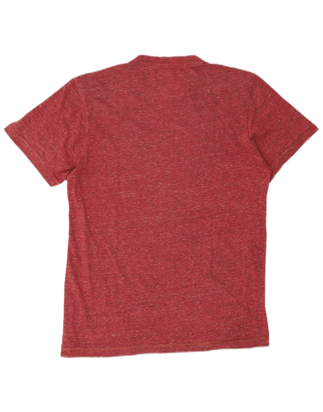 Desigual Herren Grafik-T-Shirt-Oberteil, klein, kastanienbraun gefleckt