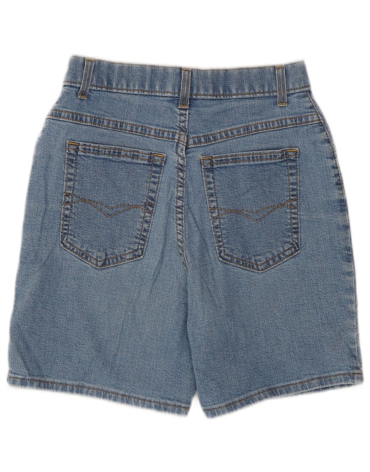 Marks & Spencer Damen Jeansshorts UK 8 Small W23 Blaue Baumwolle