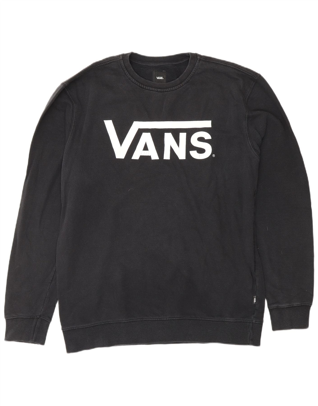 VANS Herren-Sweatshirt mit Grafik, Größe L, Schwarz