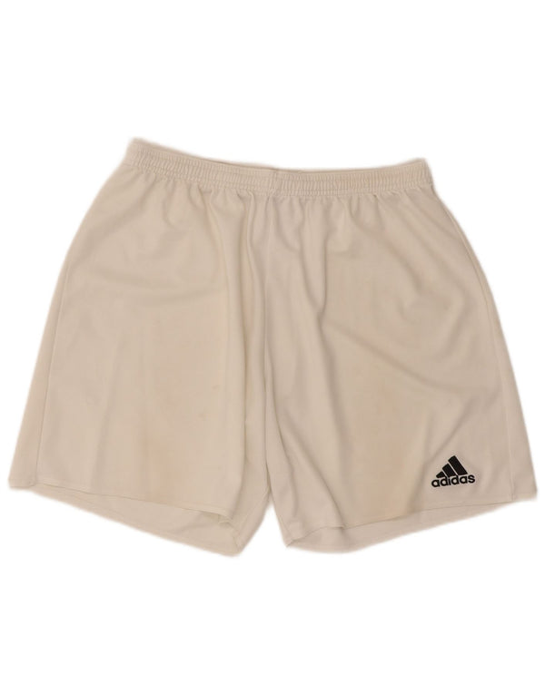 Adidas Herren Climalite Sport Shorts XL Weiß Polyester