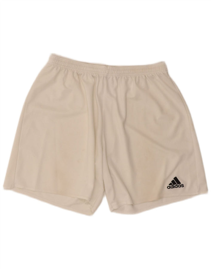 Adidas Herren Climalite Sport Shorts XL Weiß Polyester
