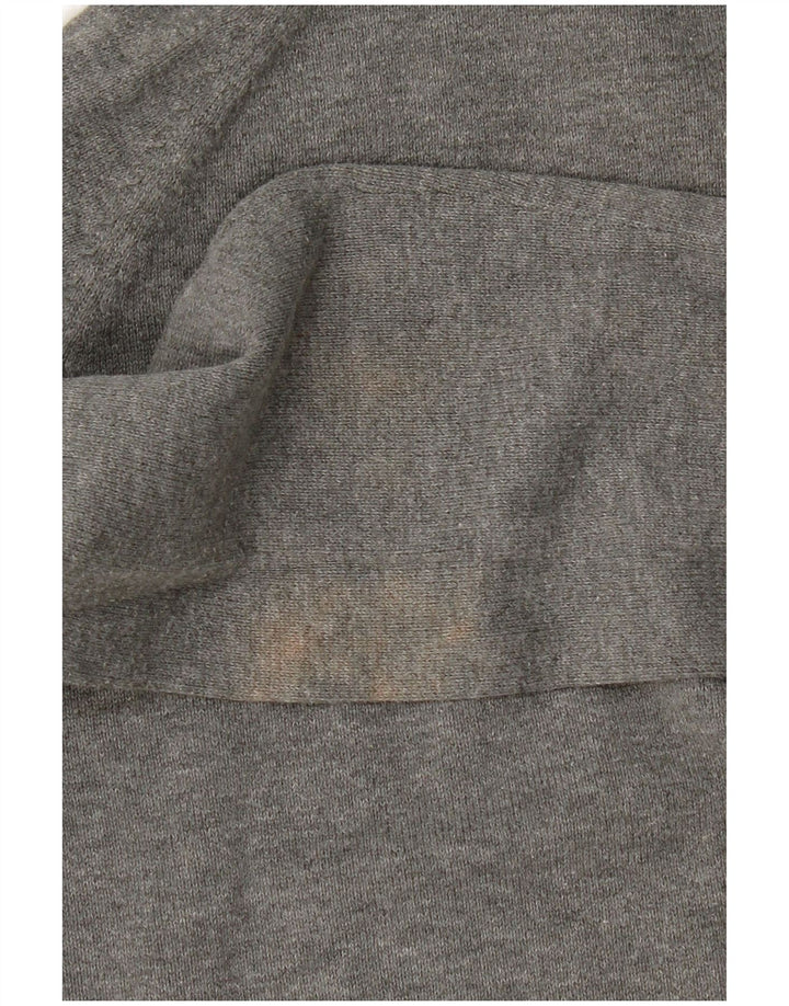 Zara Damen Crop Rollkragenpullover Pullover UK 12 Mittelgrau