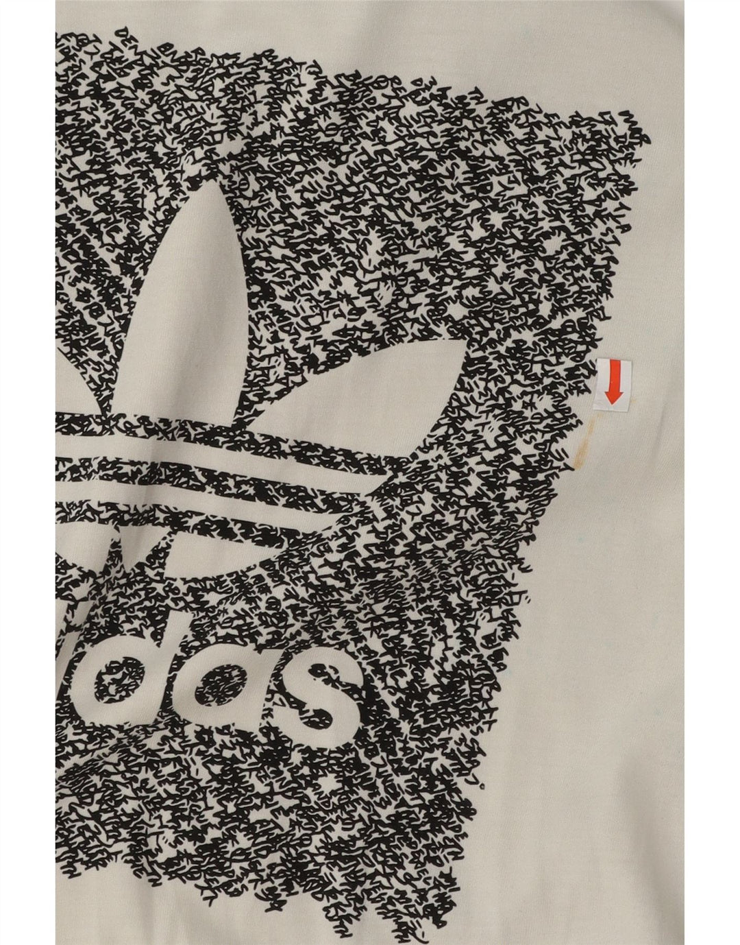 Adidas Herren Grafik T-Shirt Top Small Weiß Baumwolle