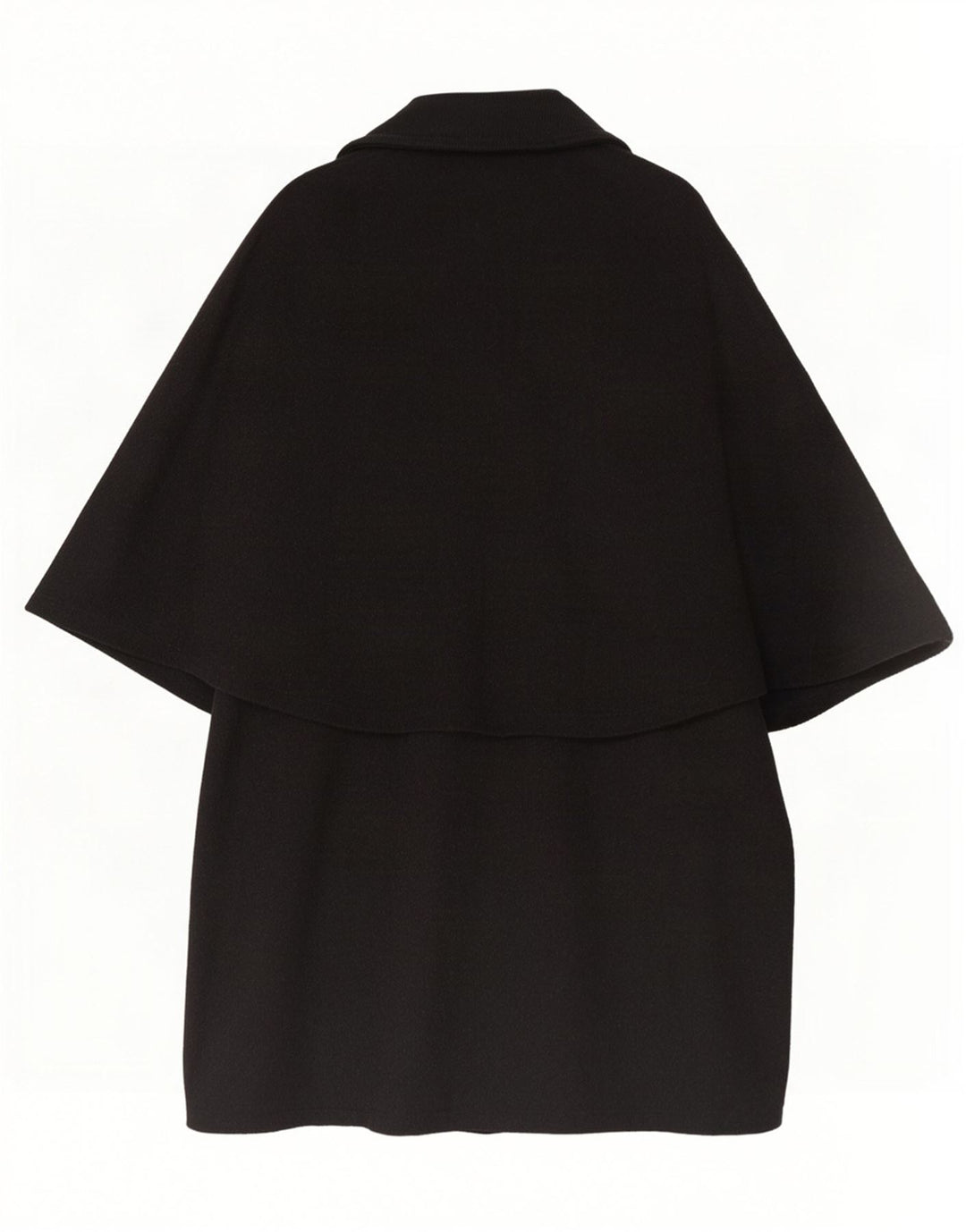 Superior Damen-Poncho-Mantel, Einheitsgröße, graue Colourblock-Wolle