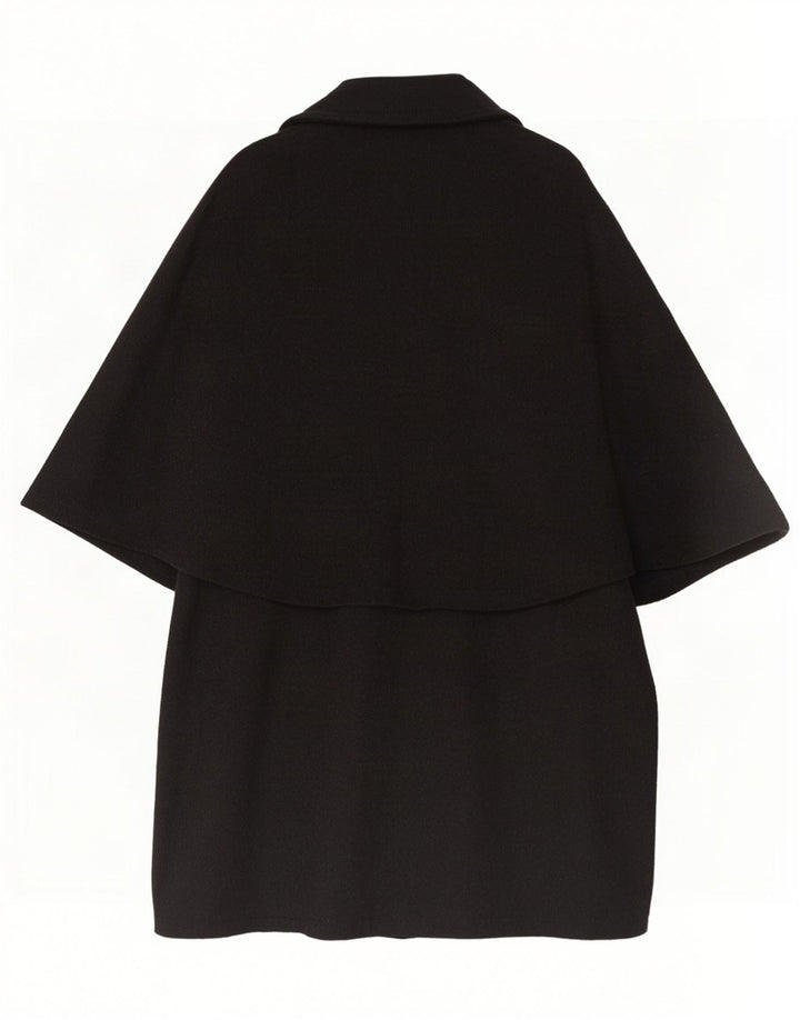 Superior Damen-Poncho-Mantel, Einheitsgröße, graue Colourblock-Wolle