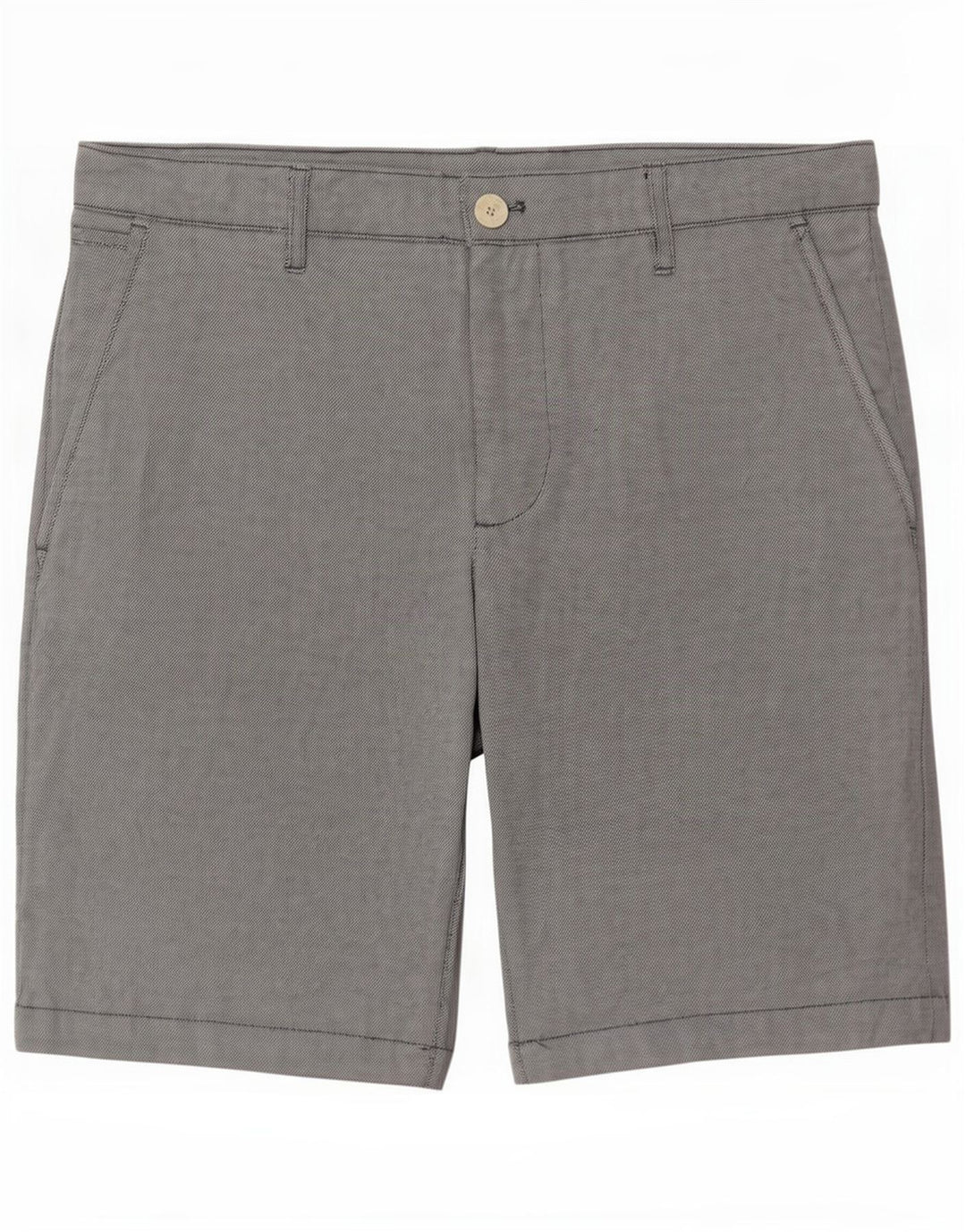 Zara Herren Chinoshorts EU 40 Medium W31 Graue Baumwolle