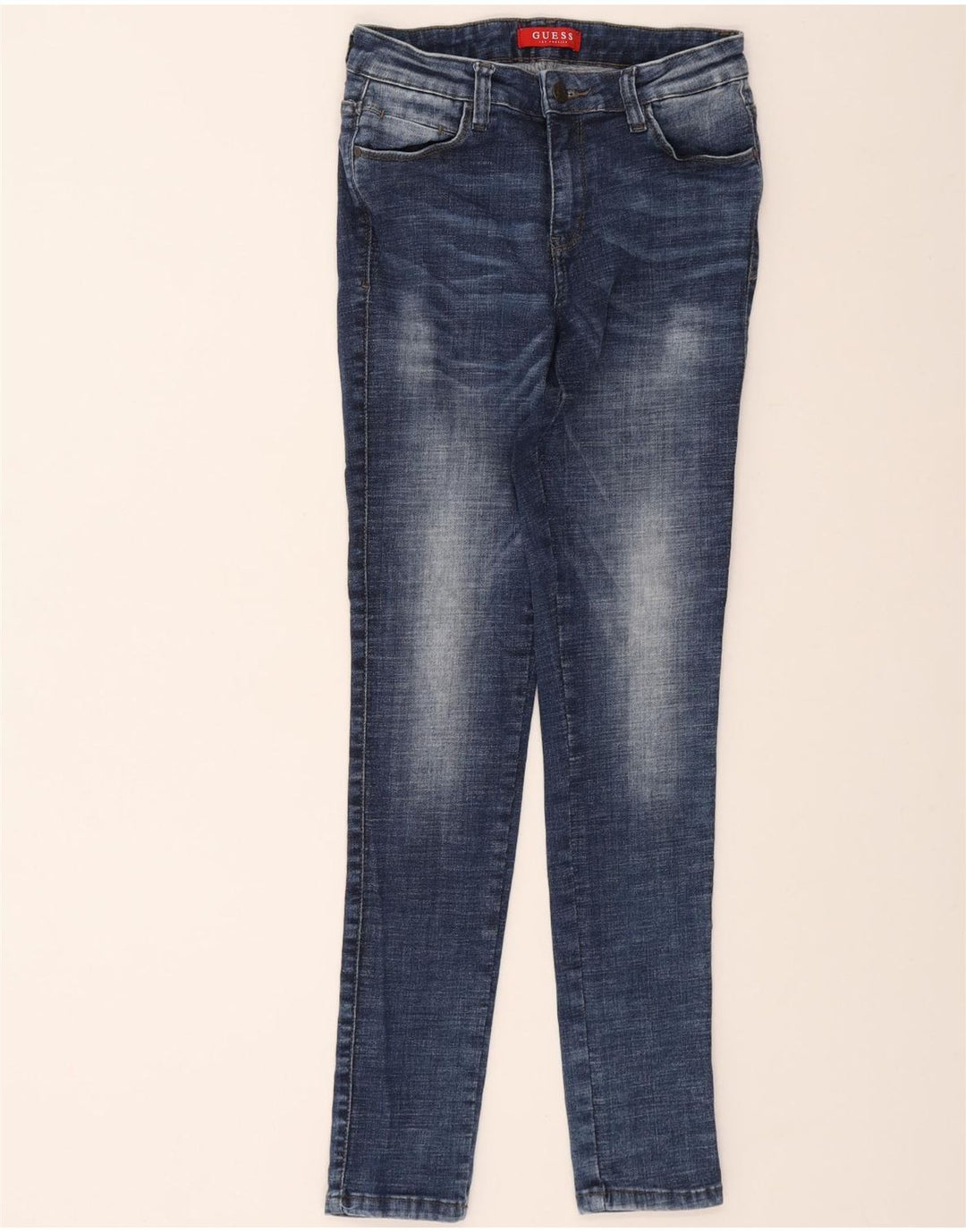 GUESS Womens Skinny Jeans W30 L30 Blue Vintage Guess and Second-Hand Guess from Messina Hembry 