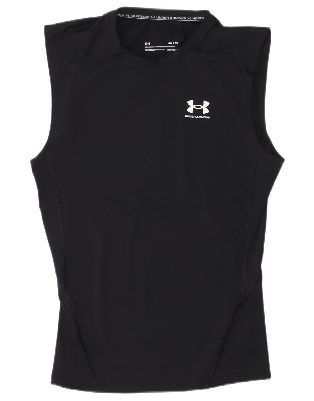 Under Armour Herren Heat Gear Weste Top Large Schwarz Polyester