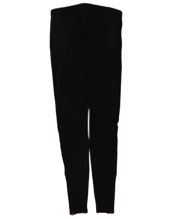 Under Armour Damen Heat Gear Leggings UK 16 Large Schwarz Polyester