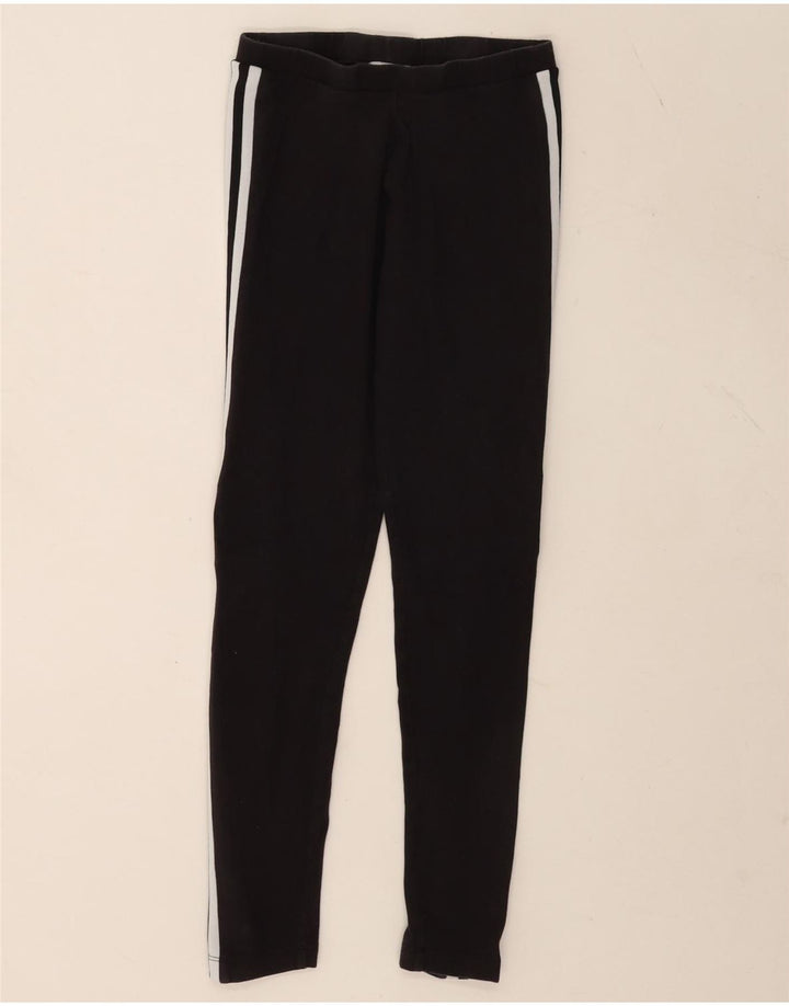 Adidas Damen Graphic Leggings UK 12 Mittelgraue Baumwolle