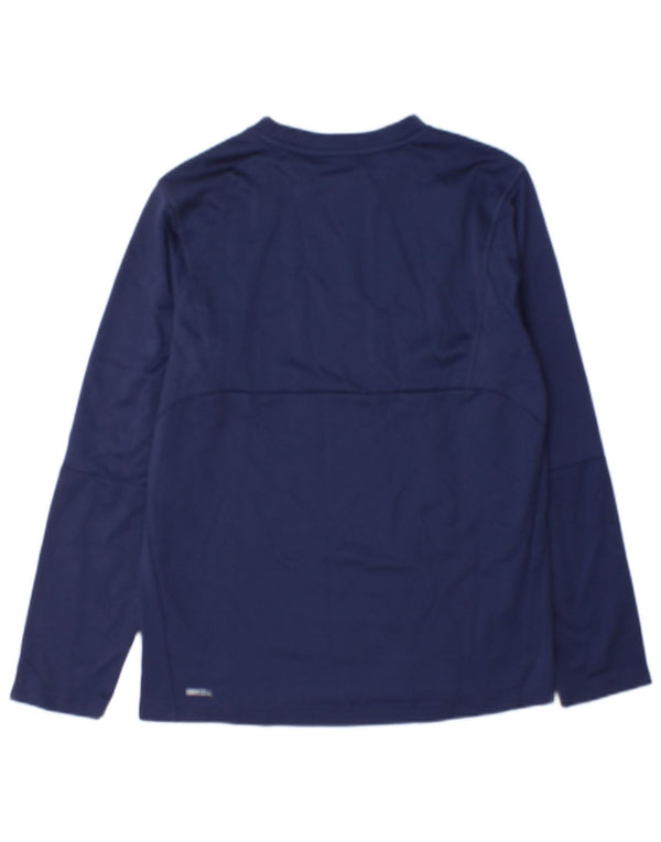 Puma Jungen Top Langarm 13-14 Jahre Marineblau Polyester