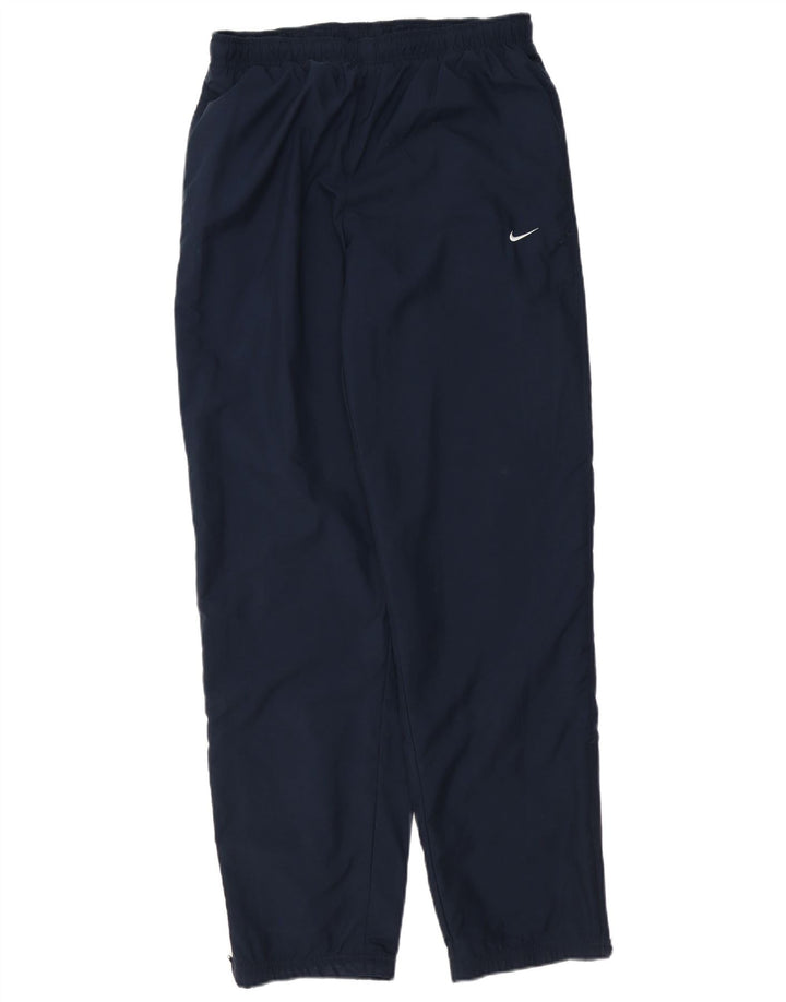 Nike Herren-Trainingshose, Jogginghose, Größe 42/44, groß, marineblau, Polyester