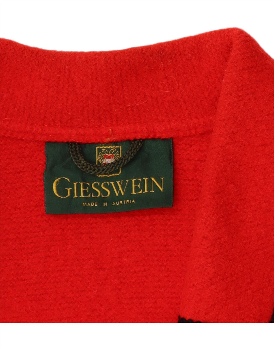 GIESSWEIN Womens 2 Button Blazer Jacket EU 42 Large Red New Wool
