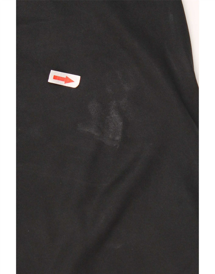 Nike Herren Dri Fit Pullover-Trainingsanzugoberteil mit Reißverschluss, Mittelschwarzes Polyester