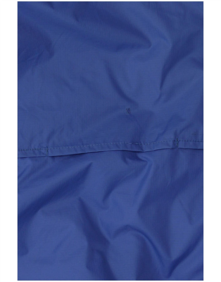 K-Way Windjacke mit Kapuze für Jungen, 11–12 Jahre, blaues Polyamid