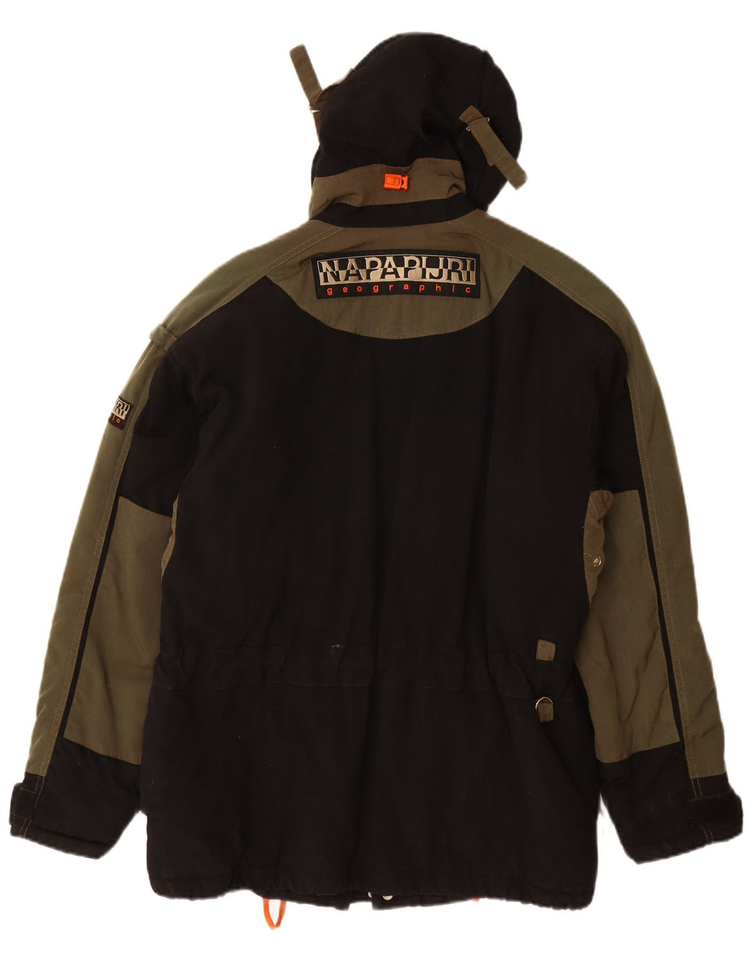 NAPAPIJRI Herren-Windjacke mit Kapuze, UK 38, mittelschwarz, Polyamid