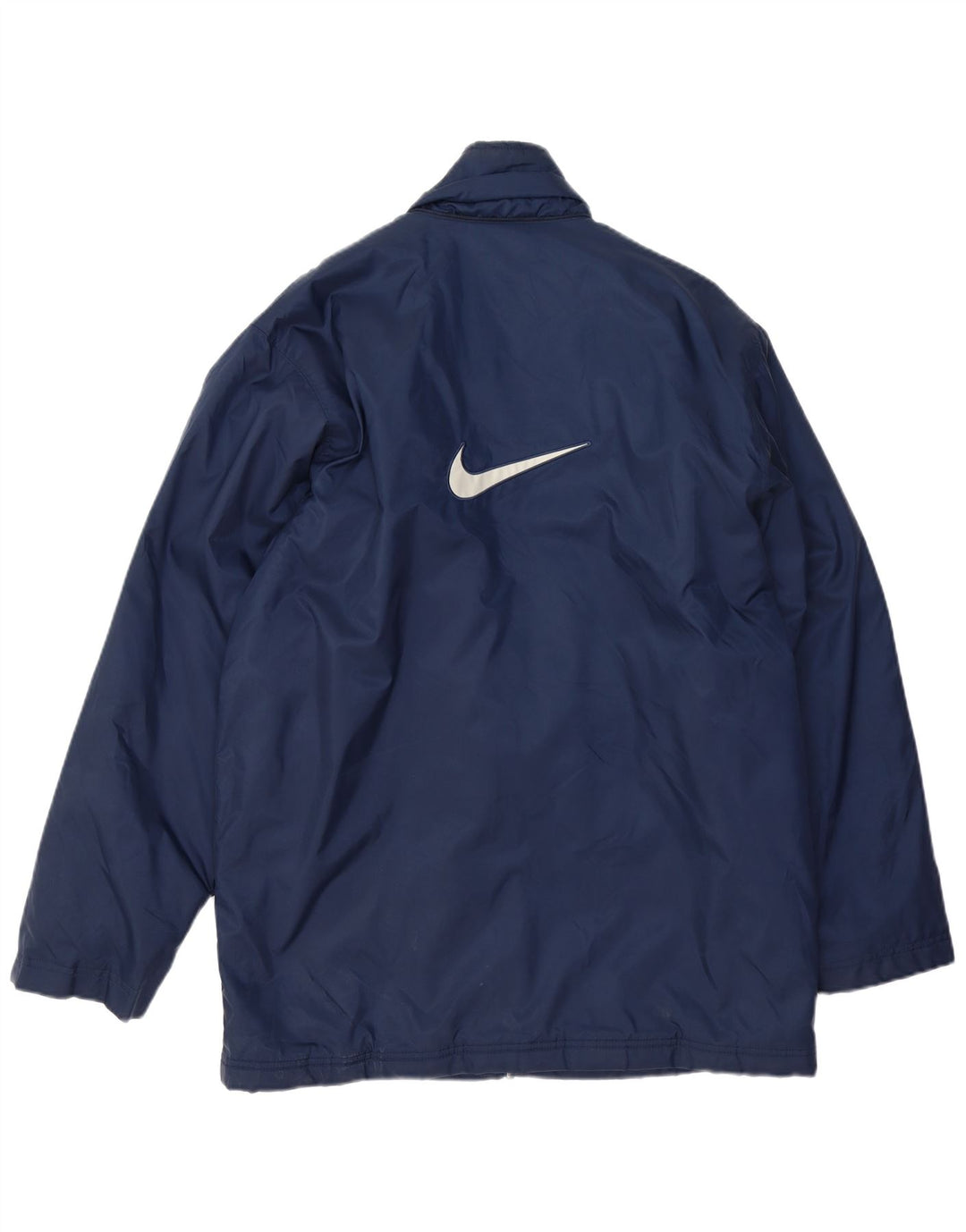 Nike Herren-Windbreakerjacke mit Grafik, UK 38/41, mittelmarineblaues Nylon