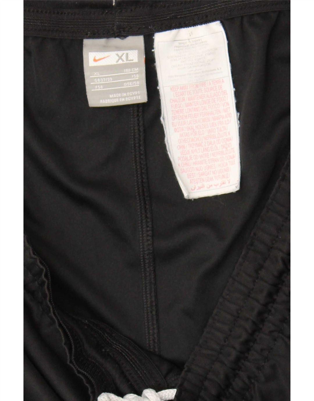 Nike Herren Sportshorts XL Schwarz Polyester