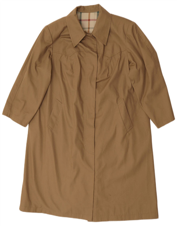 Vintage Damen Trenchcoat UK 18 XL Beige