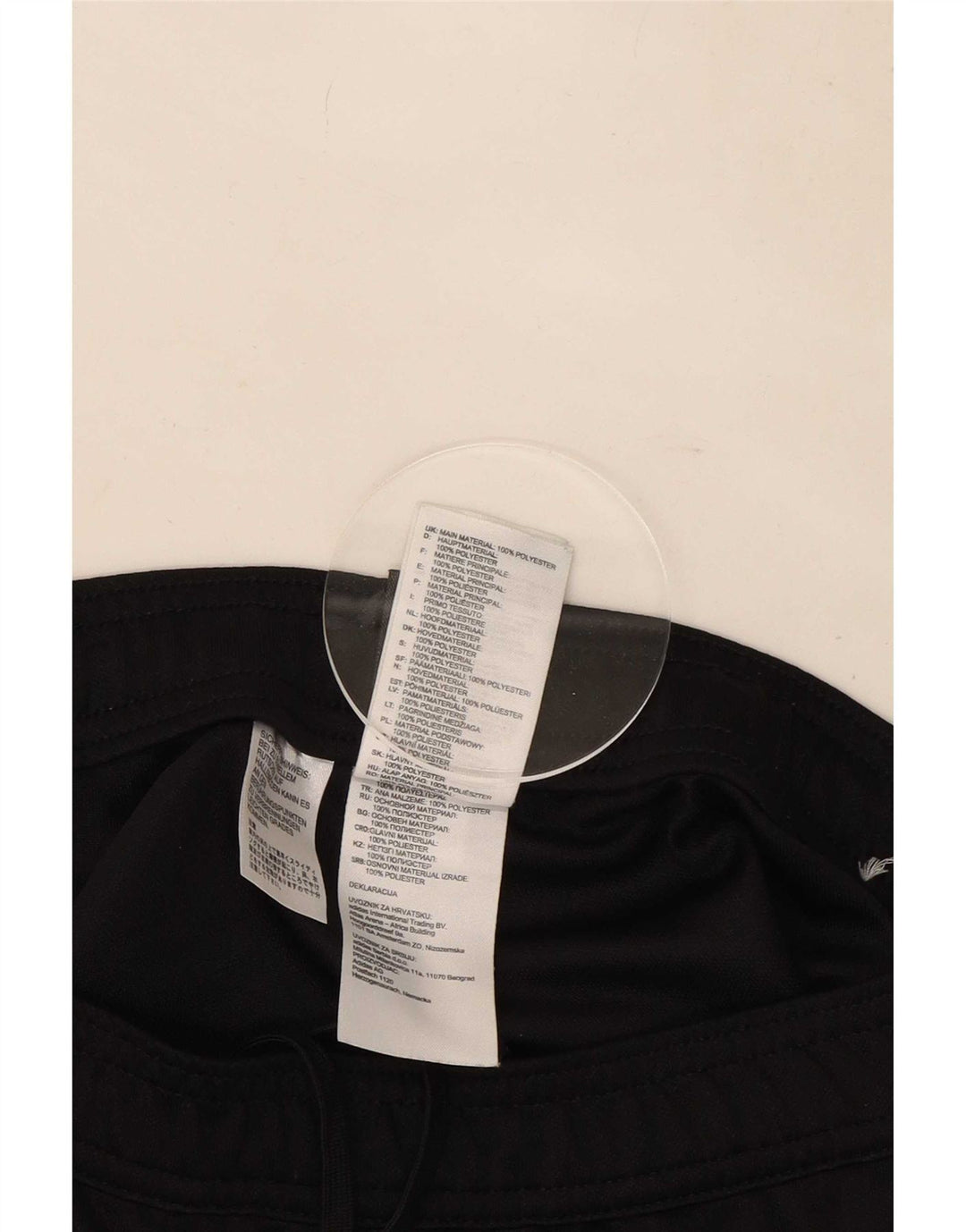 Adidas Herren-Trainingshose, Größe S, Schwarz, Polyester