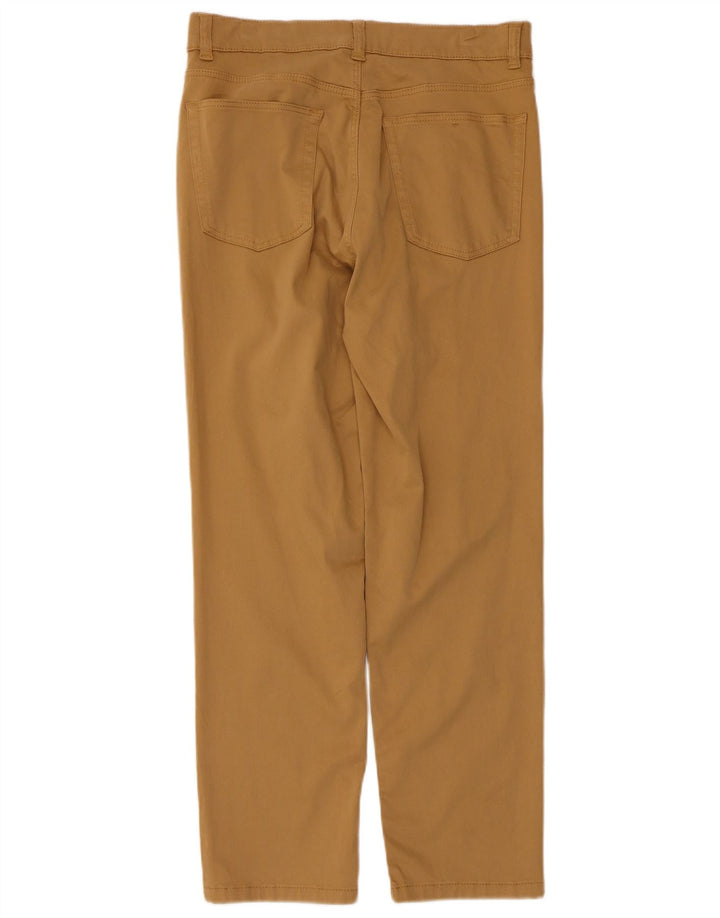 Massimo Dutti Damen Gerade Freizeithose EU 40 Medium W30 L26 Beige