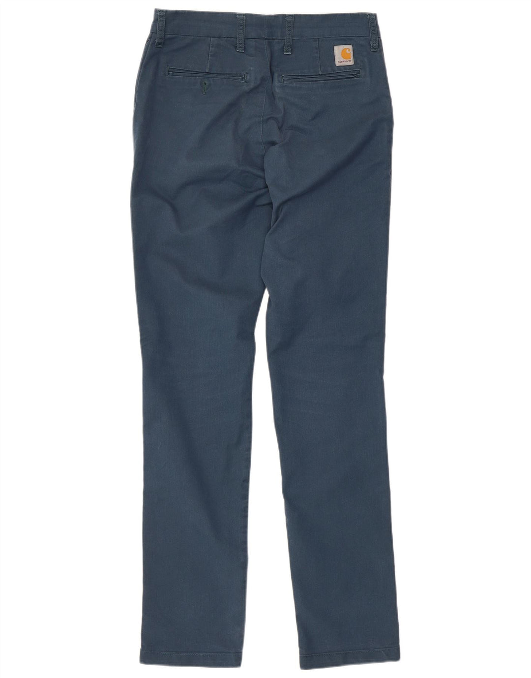 Carhartt Herren Slim Chino-Hose W33 L34 Marineblaues Polyester