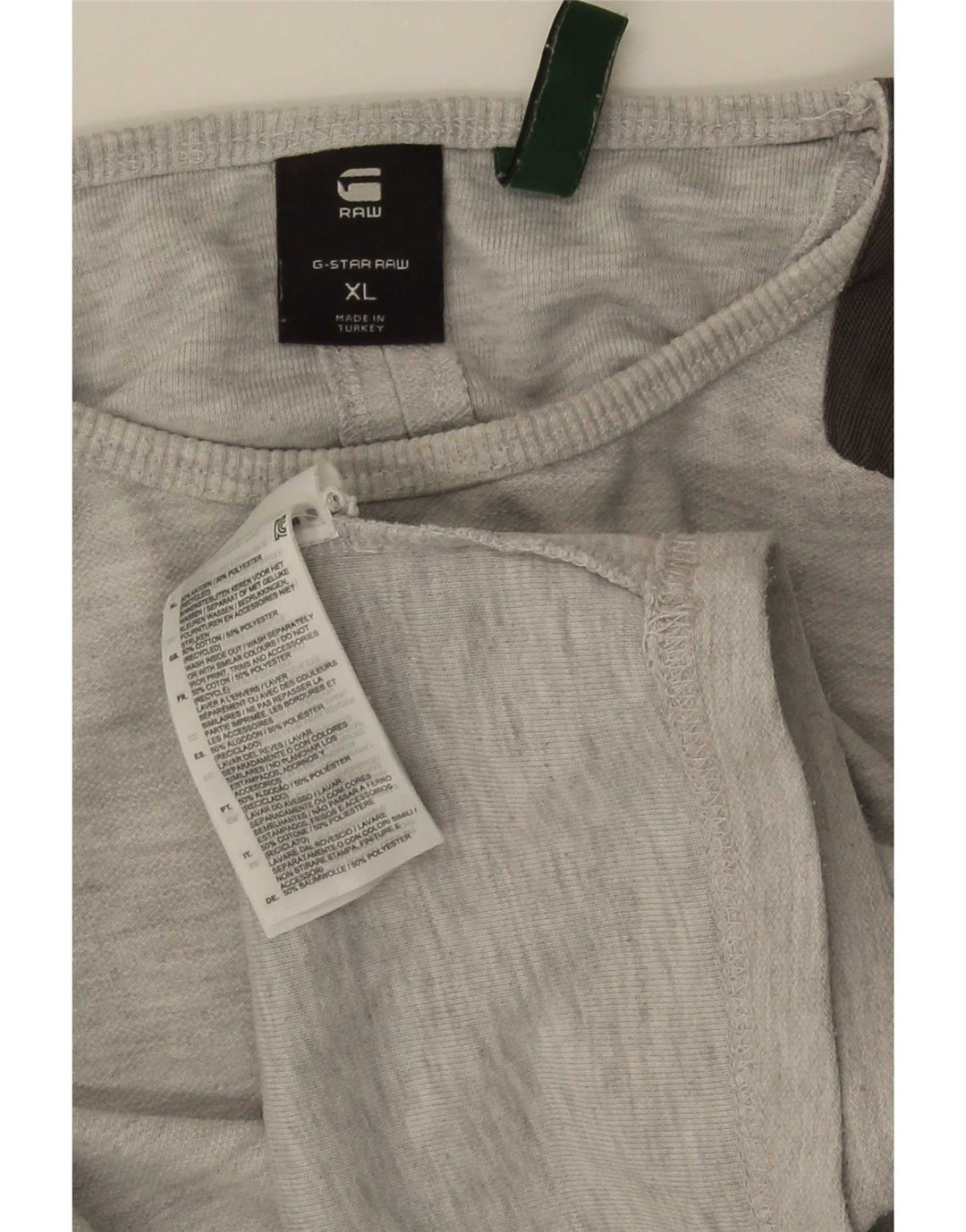 G-Star Herren Graphic Top Langarm XL Grau Baumwolle