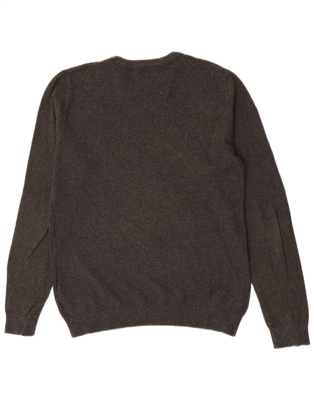 Jack & Jones Herren-Pullover mit Rundhalsausschnitt, mittelgrüne Baumwolle