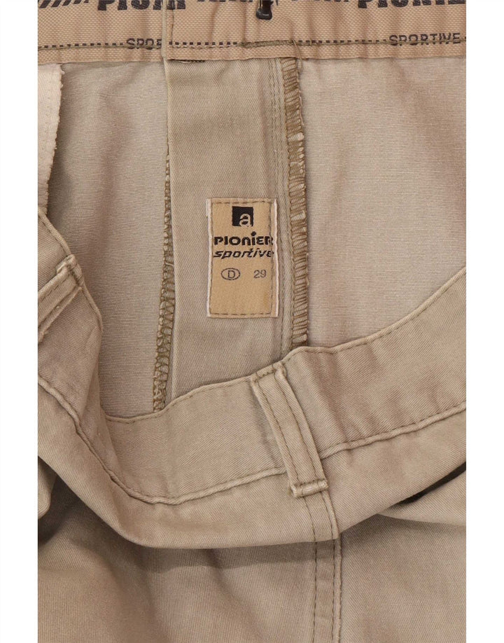 Pionier Herren-Chinohose mit Pegged, W42, L32, Beige