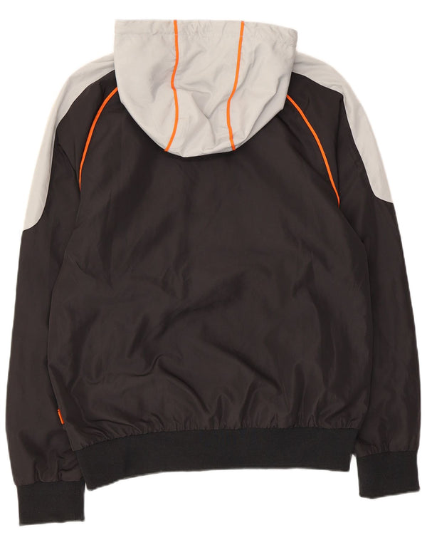 UMBRO Damen-Trainingsanzugoberteil mit Grafik, UK 14, Mittelschwarz, Farbblock