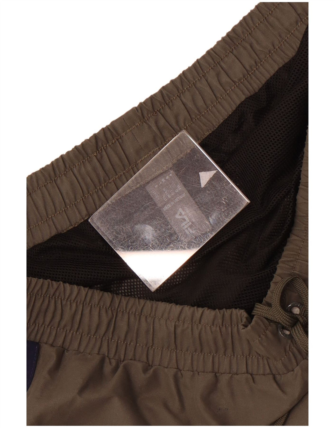 Fila Herren-Badeshorts, groß, Khaki, Polyester